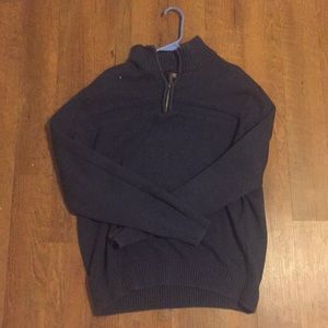 Navy sweater